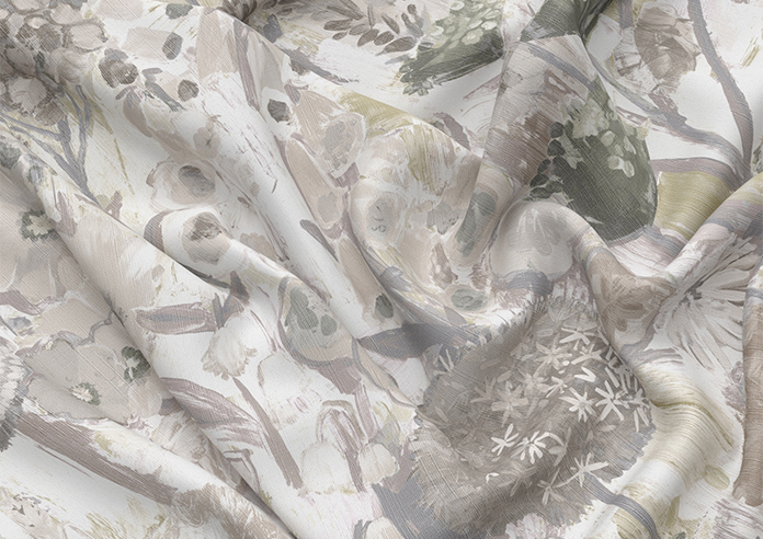 Wildflowers, Natural - Made to Measure Curtains - Image 4